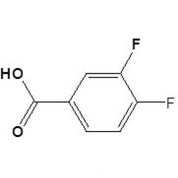 3,4-дифторбензойная кислота CAS № 455-86-7